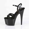 Pleaser - ADORE717 Sandale à bride à la cheville - Noir Product image